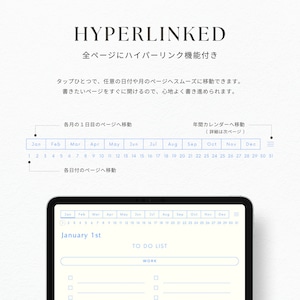 ToDoリスト┊︎6色セット┊︎タスク管理┊︎デジタルプランナー┊︎リンク付き