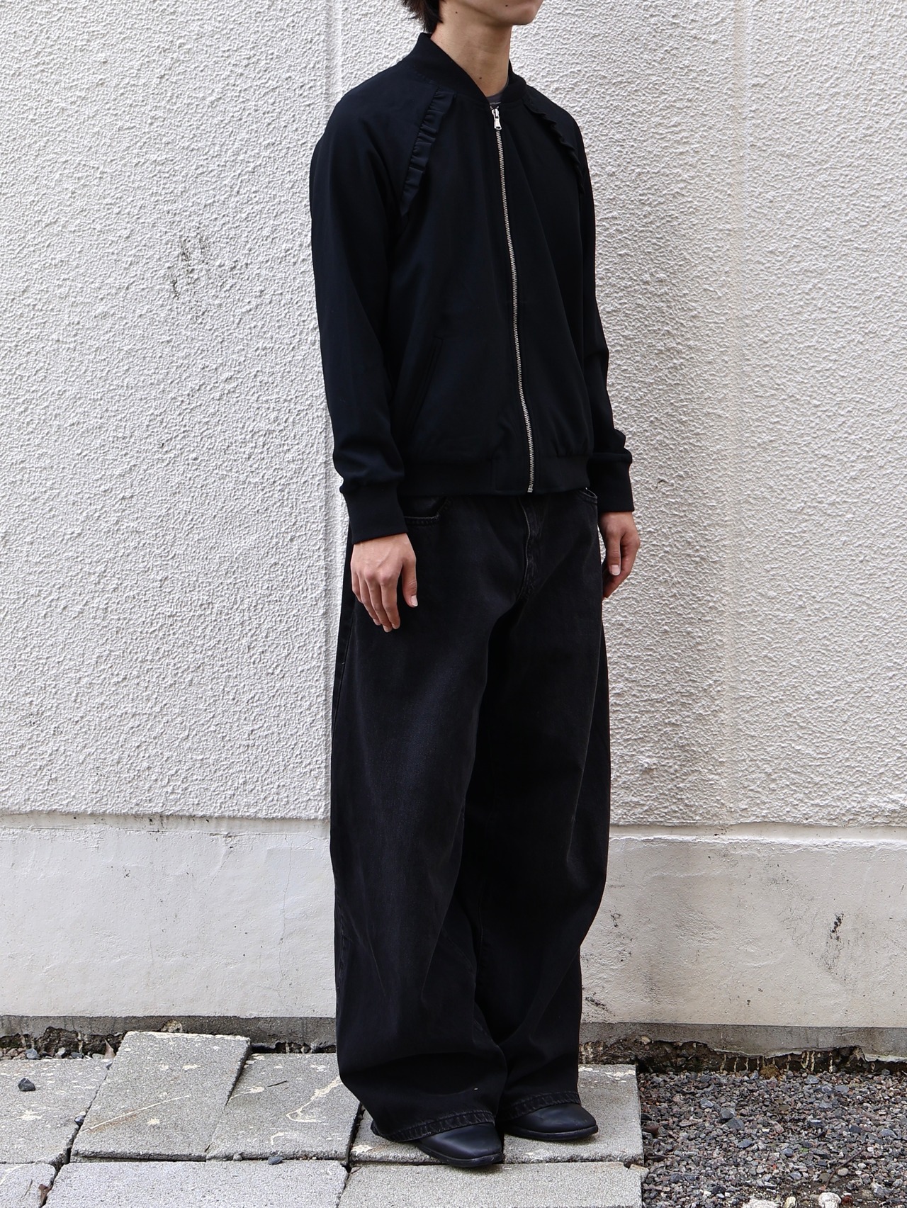 fringe design blouson
