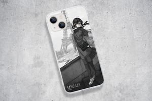 EVANGELION CLEAR MOBILE CASE＜MARI(In Paris)MONO＞