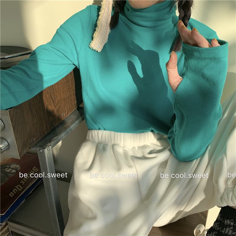 Tシャツ シャツ スプリングブラックトップス ロング 春物 ブラックストロベリース24290168267