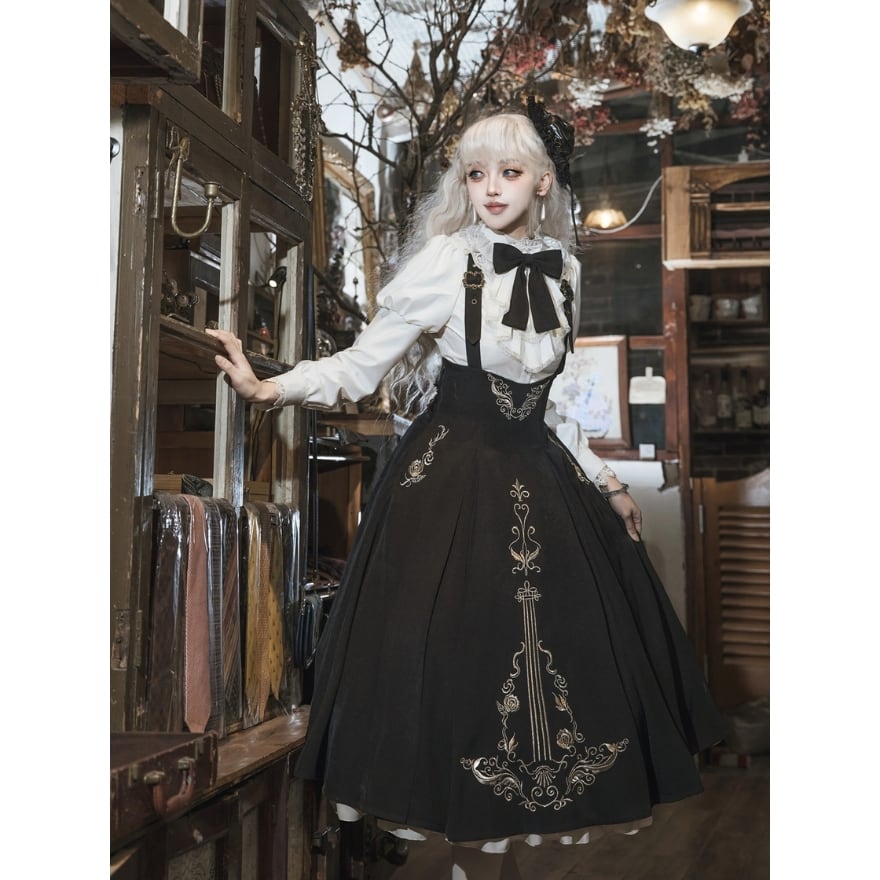 ゴシックロリィタ セットアップ｜ブラウス・ジャンパースカート
