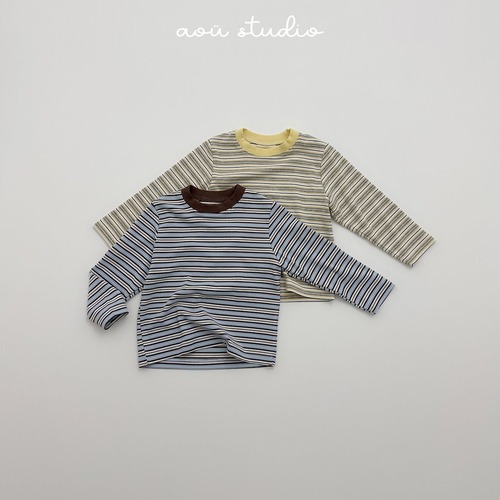 aou studio［取寄］riko stripe tee 26autumn