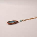 陶器ネックレス みずたまりno.5 しずく