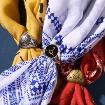 【だいぶ様】LONESOME スカーフリング テトラ SCARF RING -tetra- スカーフリング テトラ | LONESOME．
