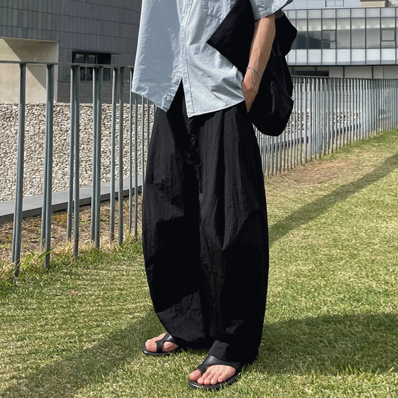 Straight Casual Wide Leg Pants(MT1376)
