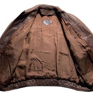 vintage DUNHILL made in Spain leather blouson