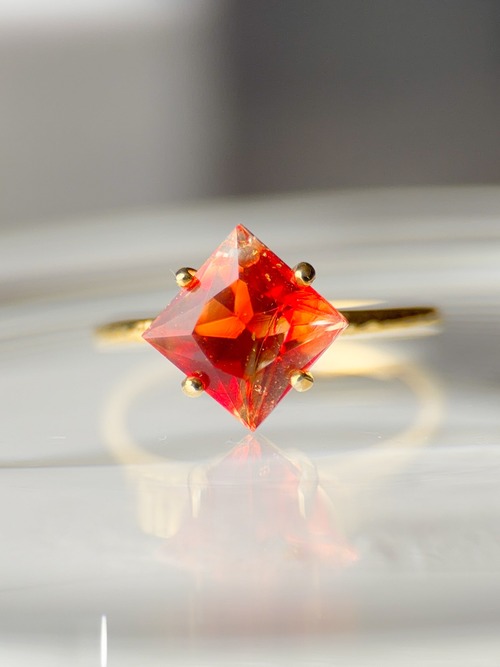 glass jewelry ring　#20【規格外品】