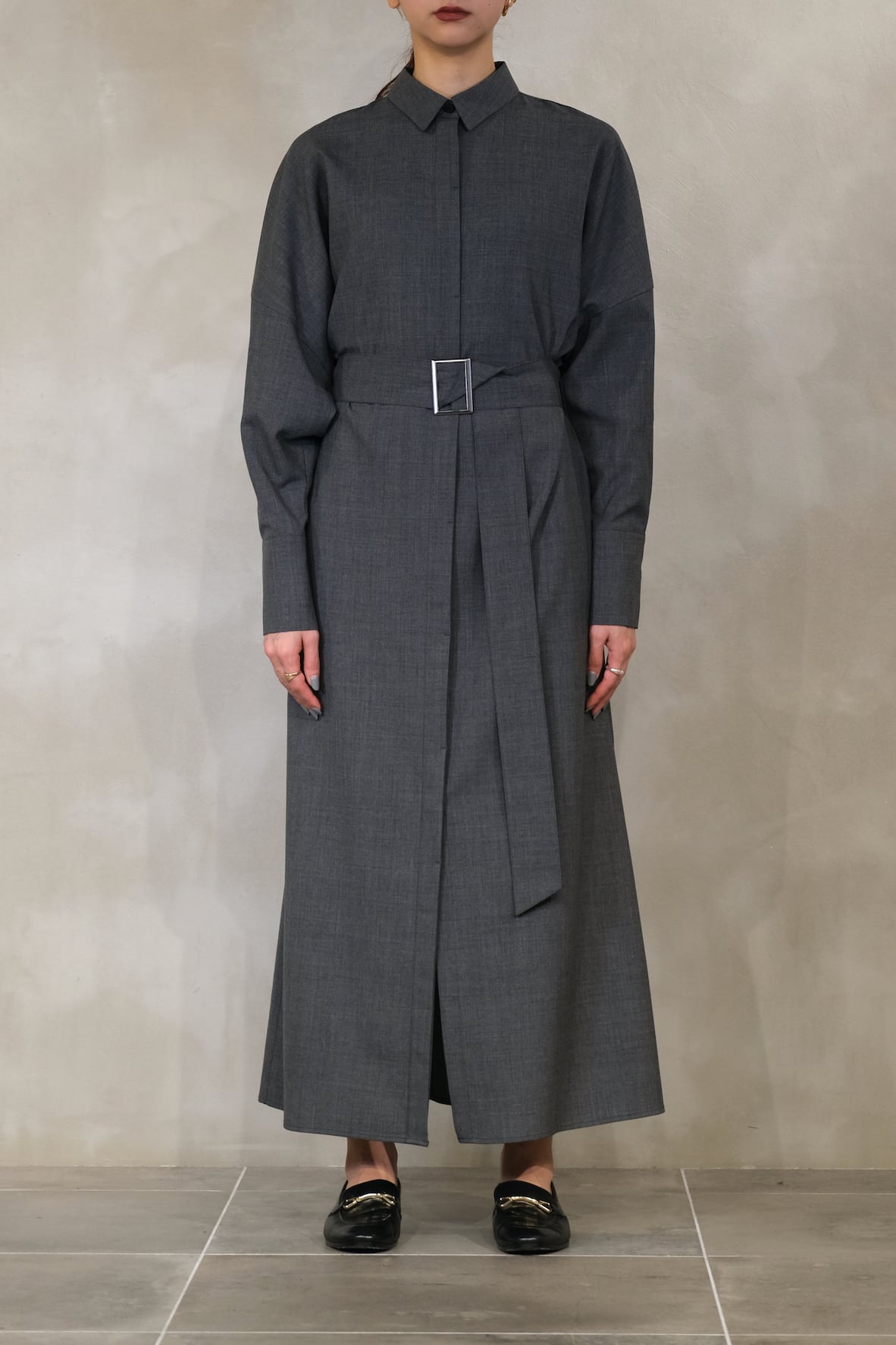 BACK CONSCIOUS LONG DRESS【CA1A-O264】