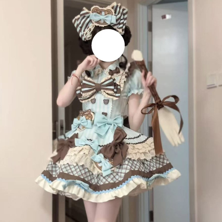 予約商品納期4か月】ゆめかわいい チョコミント カチューシャ ヘッド