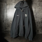 Carhartt ジップパーカー ネイビー 企業刺繍 カーハート