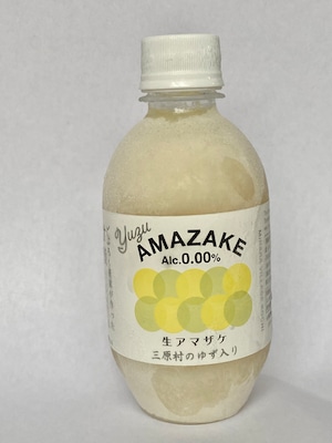 〈新発売〉！どぶろく農家が作った生あまざけ320g〈 yuzu 〉10本セット