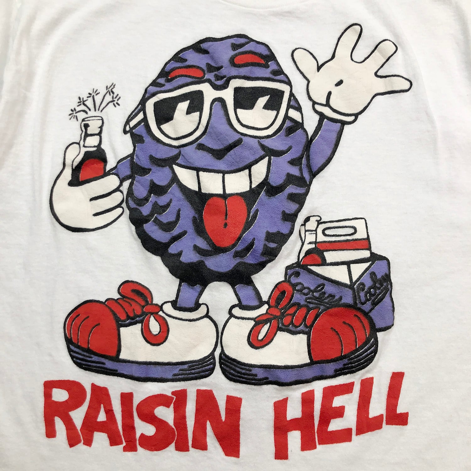 80S USA製 ヴィンテージ カリフォルニアレーズン RAISIN HELL 80S USA製 ヴィンテージ カリフォルニアレーズン RAISIN HELL