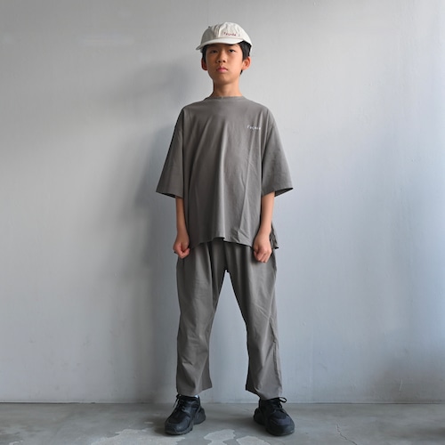 《Façade 2024SS》Ishi wide SS tee / stone