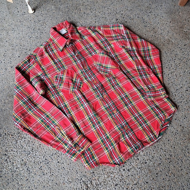 70's BIG MAC ヘビーフランネルシャツ used [310010]