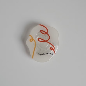 SALAH "Moshi moshi Grip -Off White-" スマホグリップ