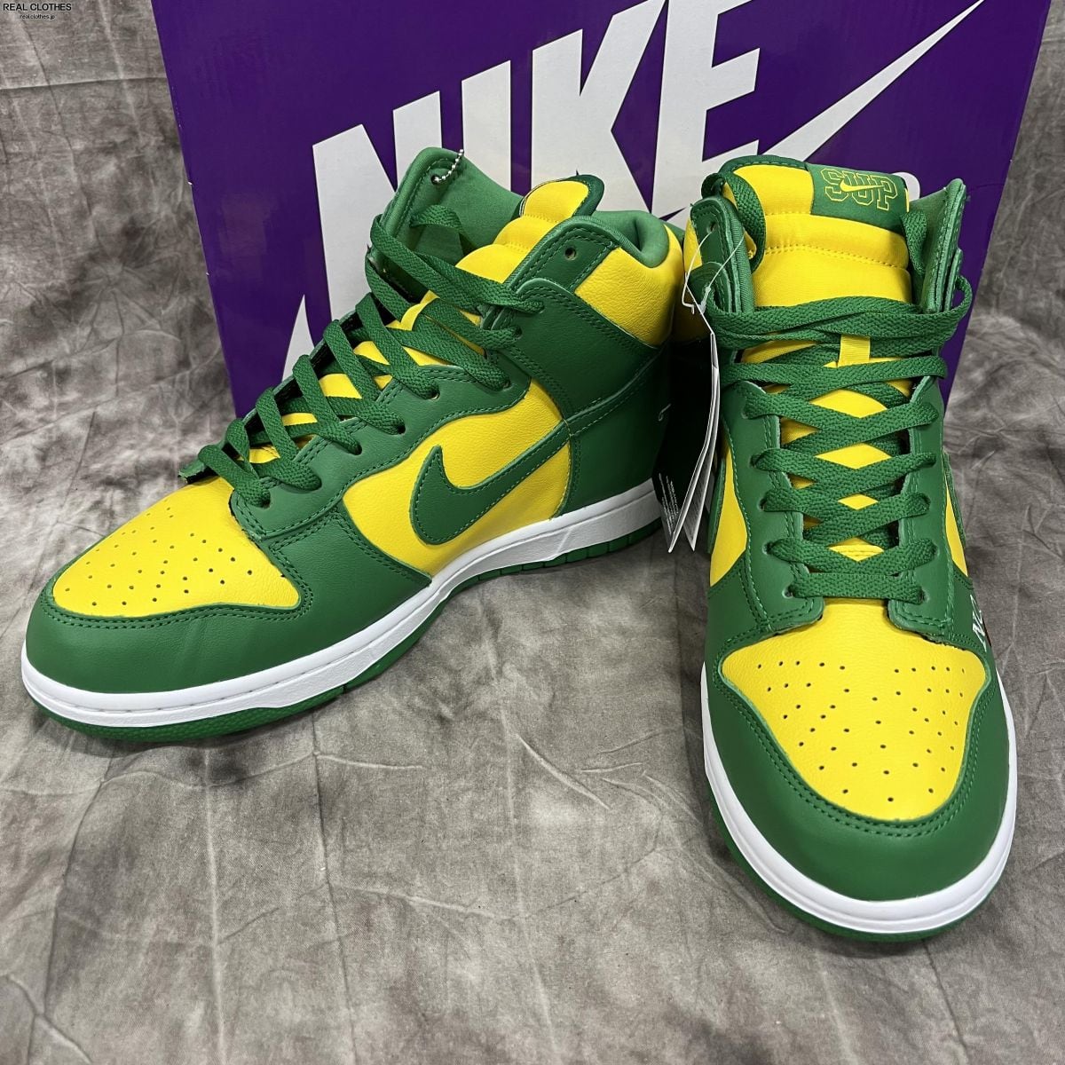 未使用】Supreme×NIKE/シュプリーム×ナイキ SB DUNK HIGH OG QS By Any ...