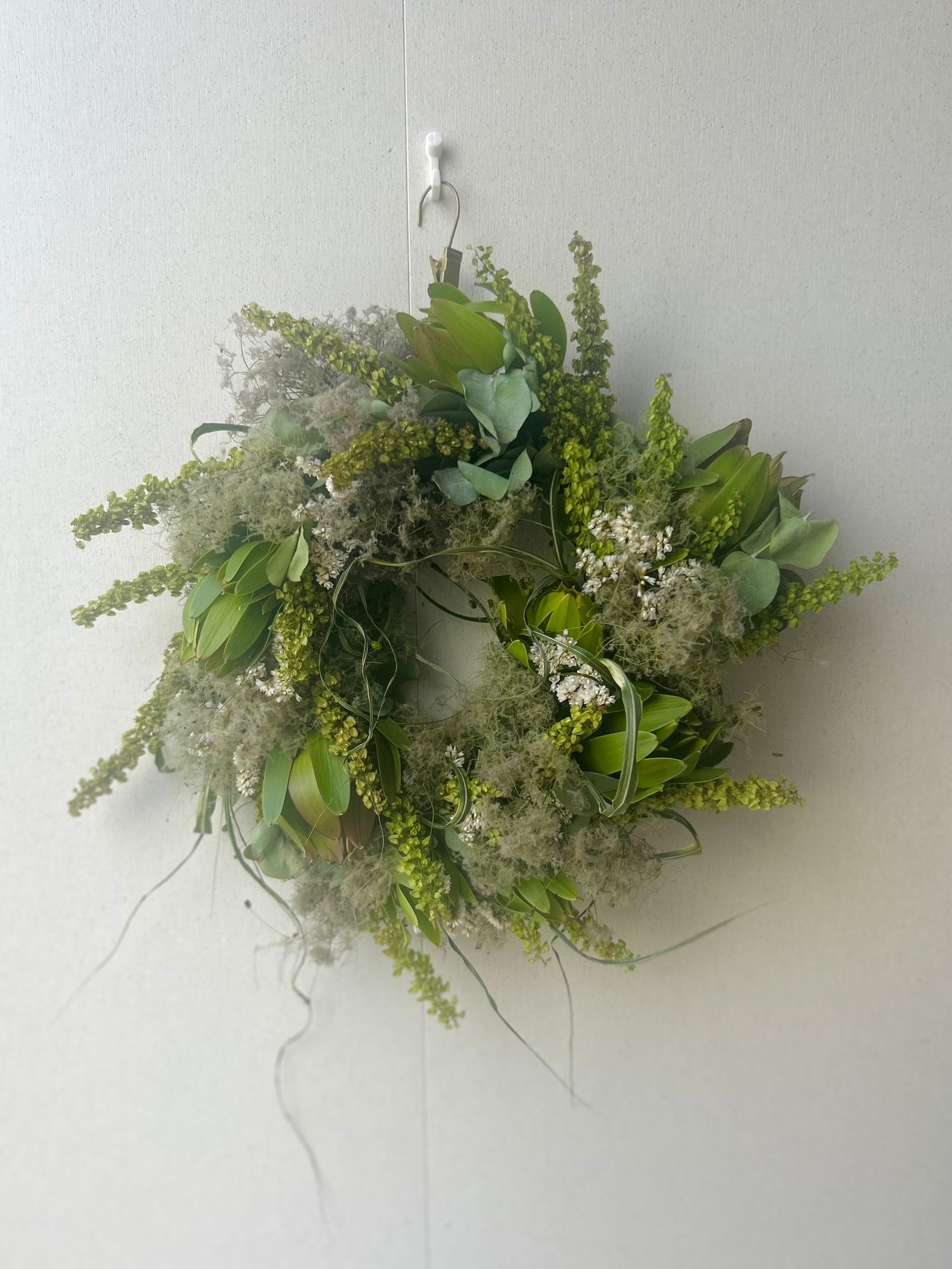 ◆ドライフラワーリース◆summer  green◇◇ サマーグリーンリース 【wreath】【ドライフラワー】 | Siki [シキ
