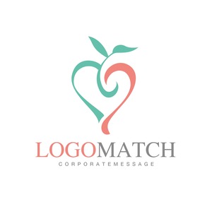 ハートの果実のロゴ