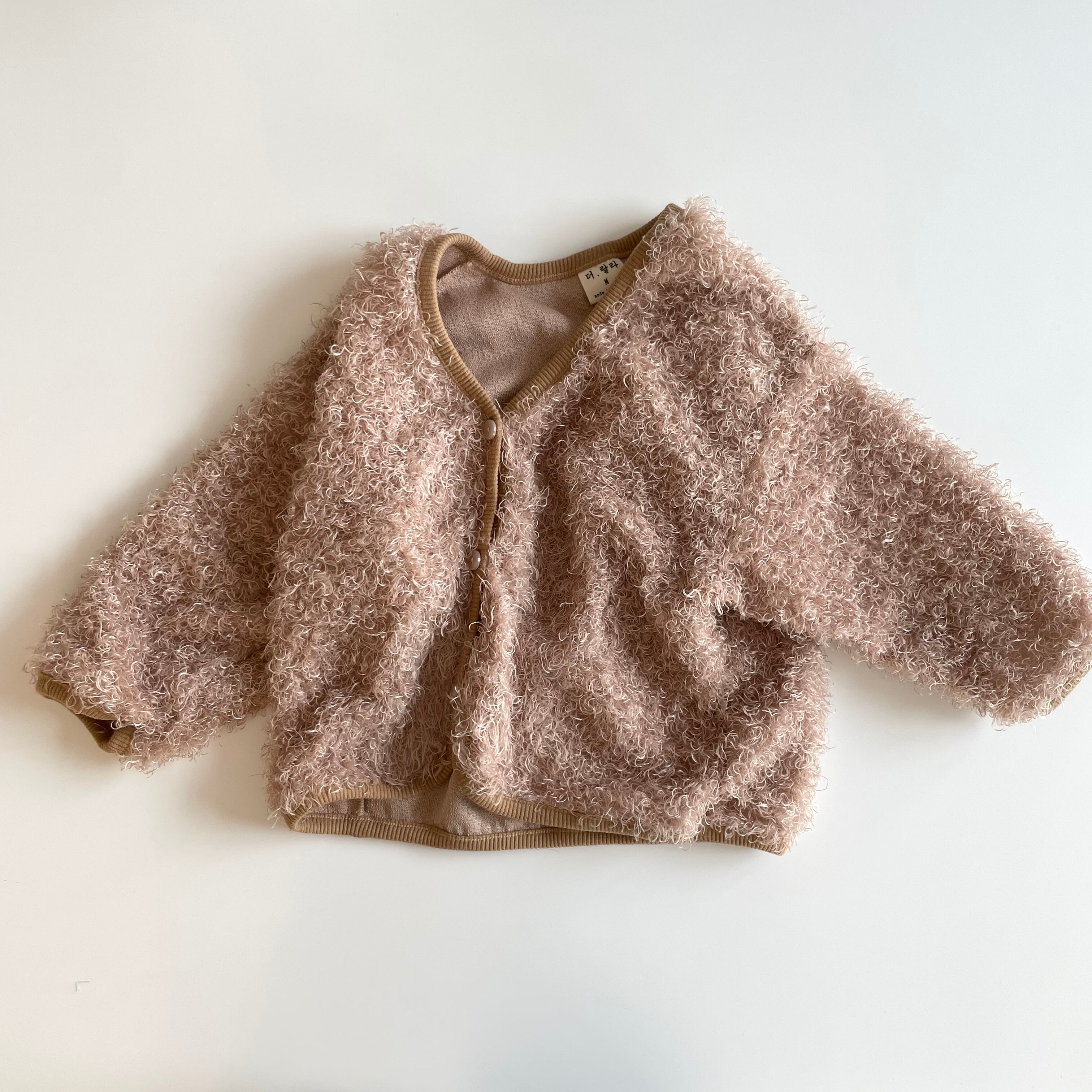 【 NO.663 】poodle cardigan / the lala