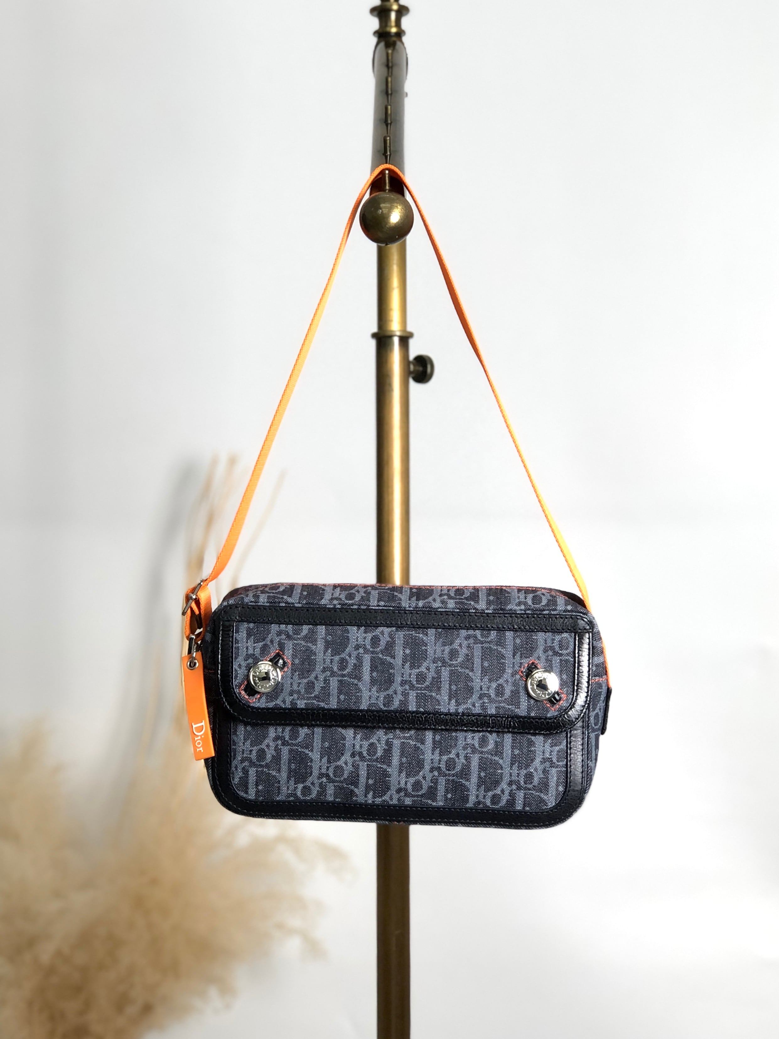 ChristianDior ハンドバッグ フライトライン　トロッター　デニム Christian Dior クリスチャン ディオール フライトライン トロッター