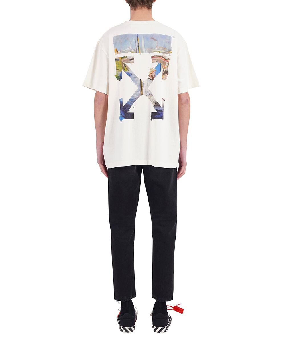 Off-White COLORED ARROWS S/S OVER TEE オフホワイト | 「Prop」宮崎 