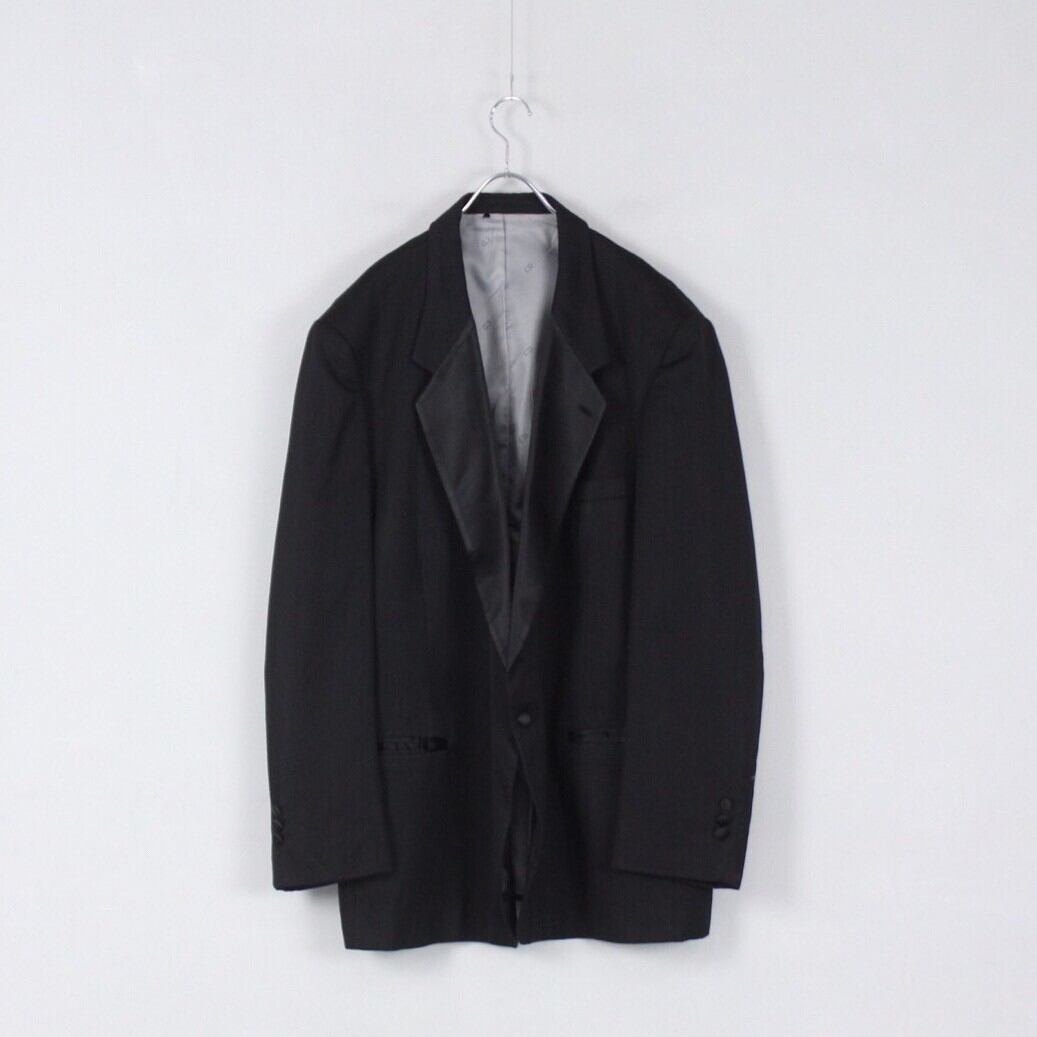 Christian Dior スーパービッグ サテン切替 テーラードジャケット 【OT