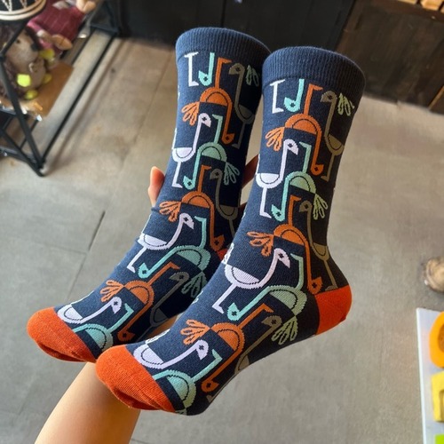 TOPANGA SOCKS Lady's Bird　レディースソックスバード　鳥　Bird　ソックス　靴下　ギフト　プレゼント