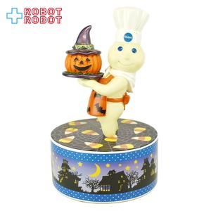 ピルズベリー ポッピンフレッシュ ドゥボーイ ハロウィン オルゴール フィギュアリン 2012 企業物
