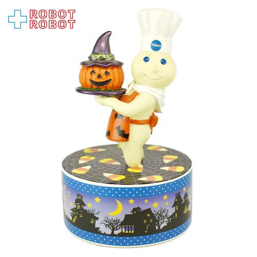 ピルズベリー ポッピンフレッシュ ドゥボーイ ハロウィン オルゴール フィギュアリン 2012 企業物