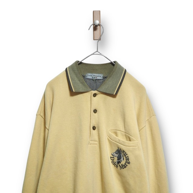 【VINTAGE】デザインポロスウェット