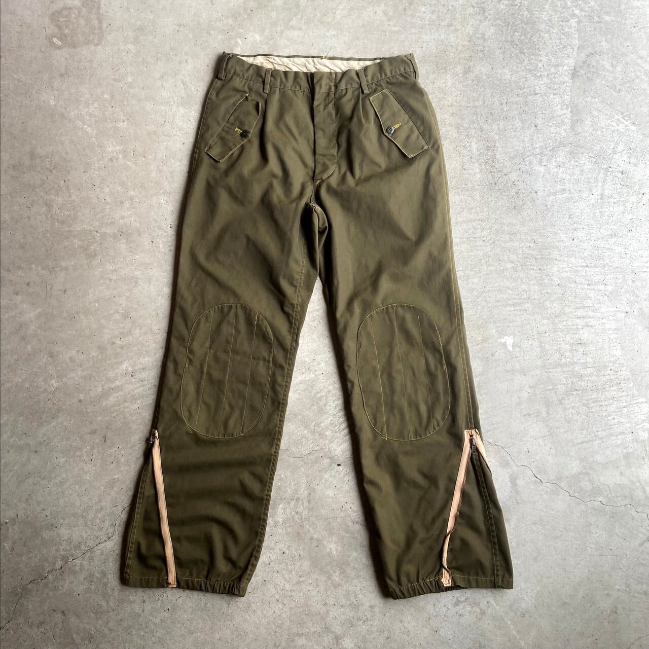 70s  80s ヴィンテージ vintage イタリア軍 パラシュートパンツ