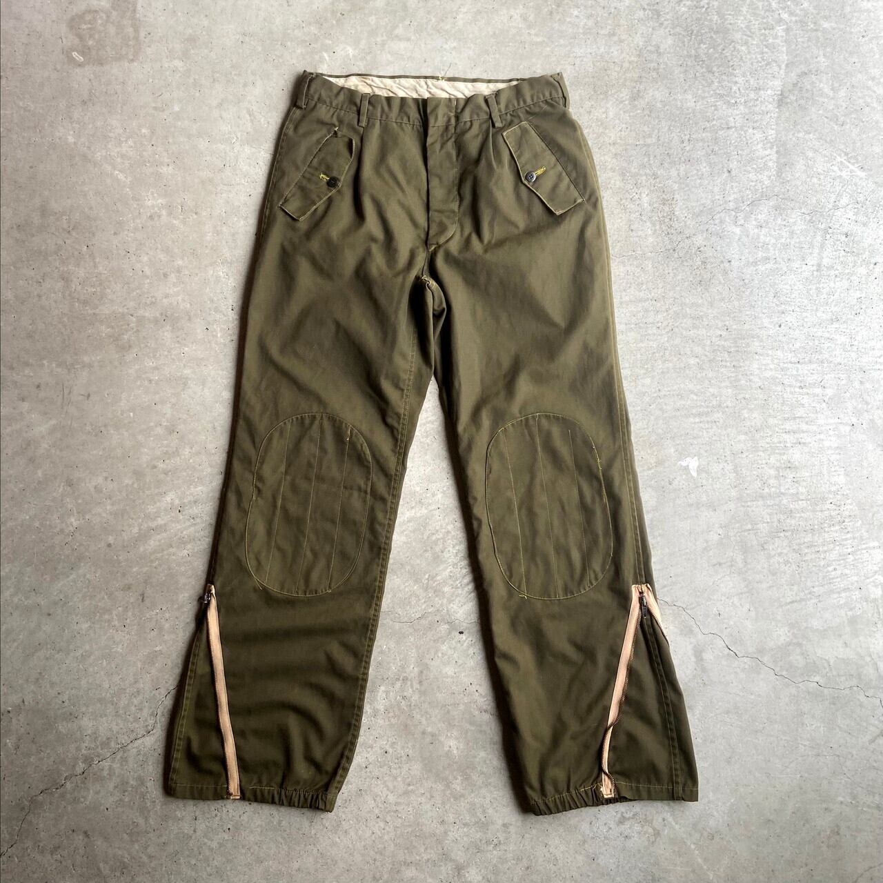 70〜80年代 イタリア軍 パラシュートパンツ ユーロミリタリーパンツ 