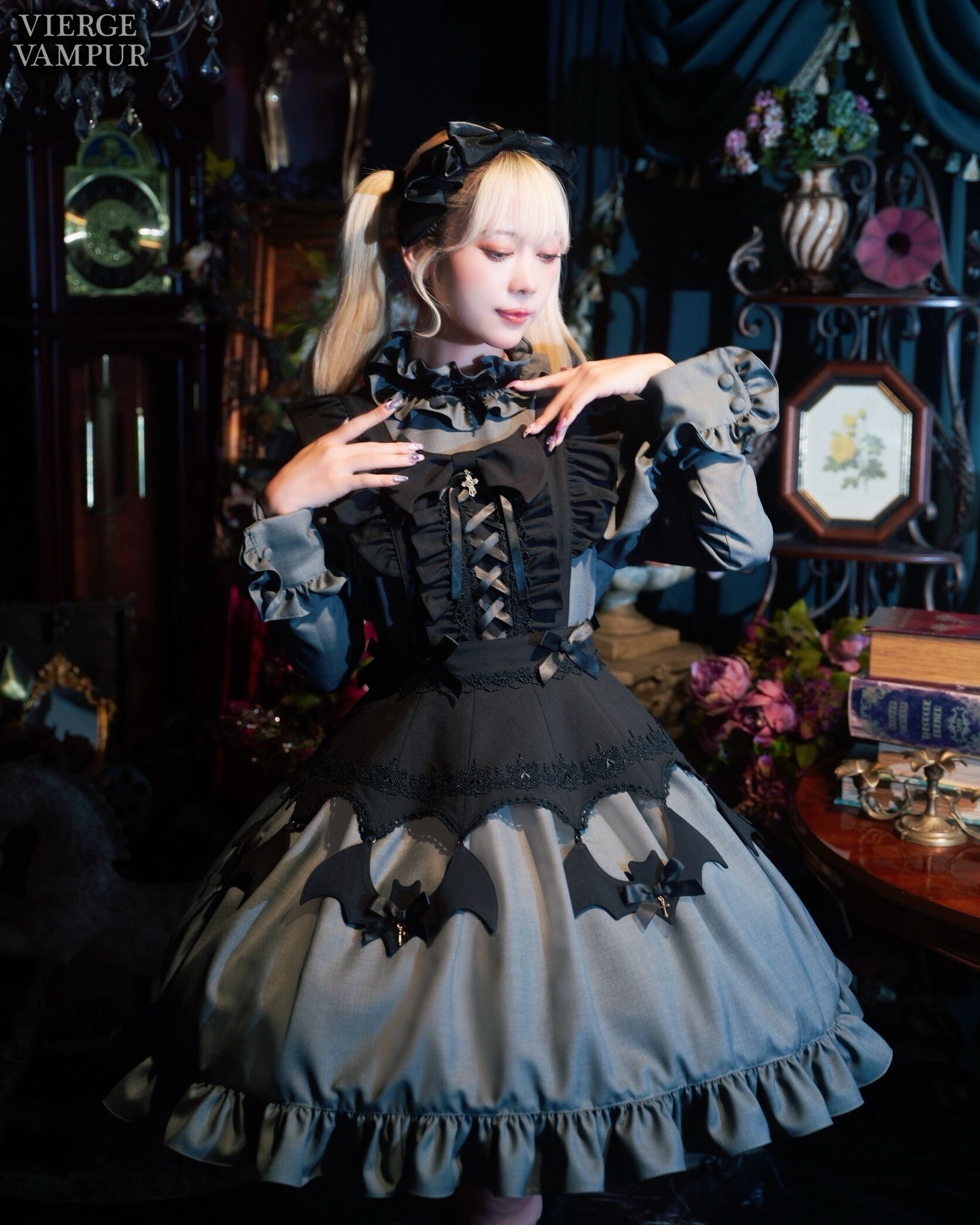 ☆受注生産☆Bat Party エプロン | viergevampur