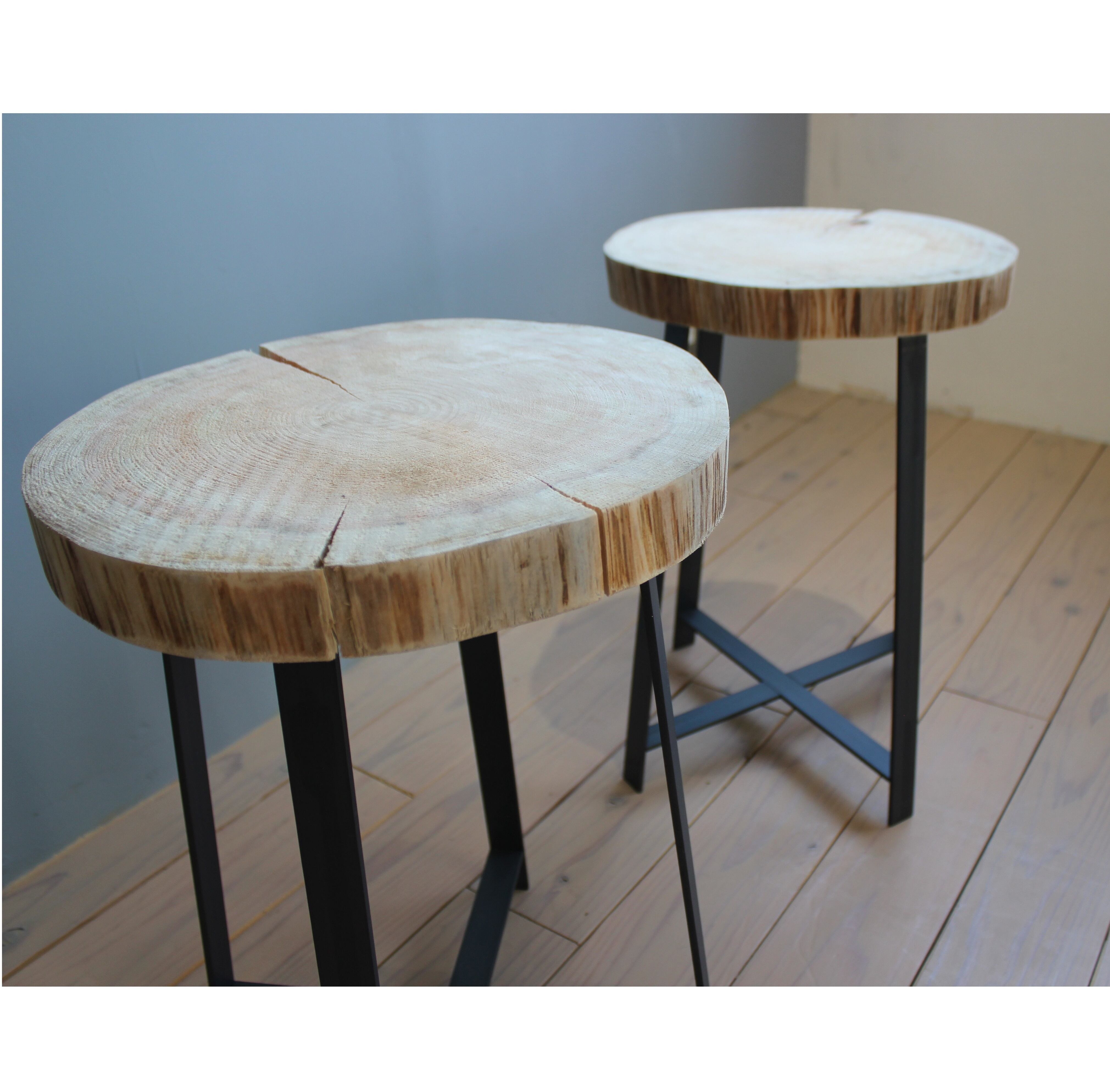 ◇カナリーノ◇(canarino) 檜の切り株スツール | limone order- furniture