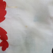 フラダンス 衣装 パウスカート ホワイト系 シングル シンプル 花柄 葉っぱ柄 かわいい 華やか 鮮やか 明るい 白 緑 赤 ハワイアン アロハ ハワイアンプリント フラ ダンス レッスン 練習 アロハ柄 おしゃれ 踊り着 カラフル