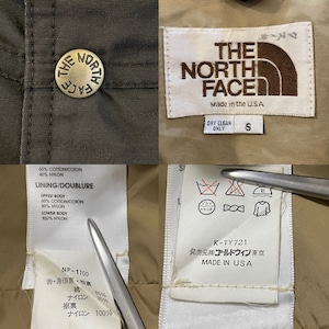 【NORTH FACE】80s USA製 茶タグ マウンテンパーカー ヴィンテージ ノースフェイス アメリカ古着