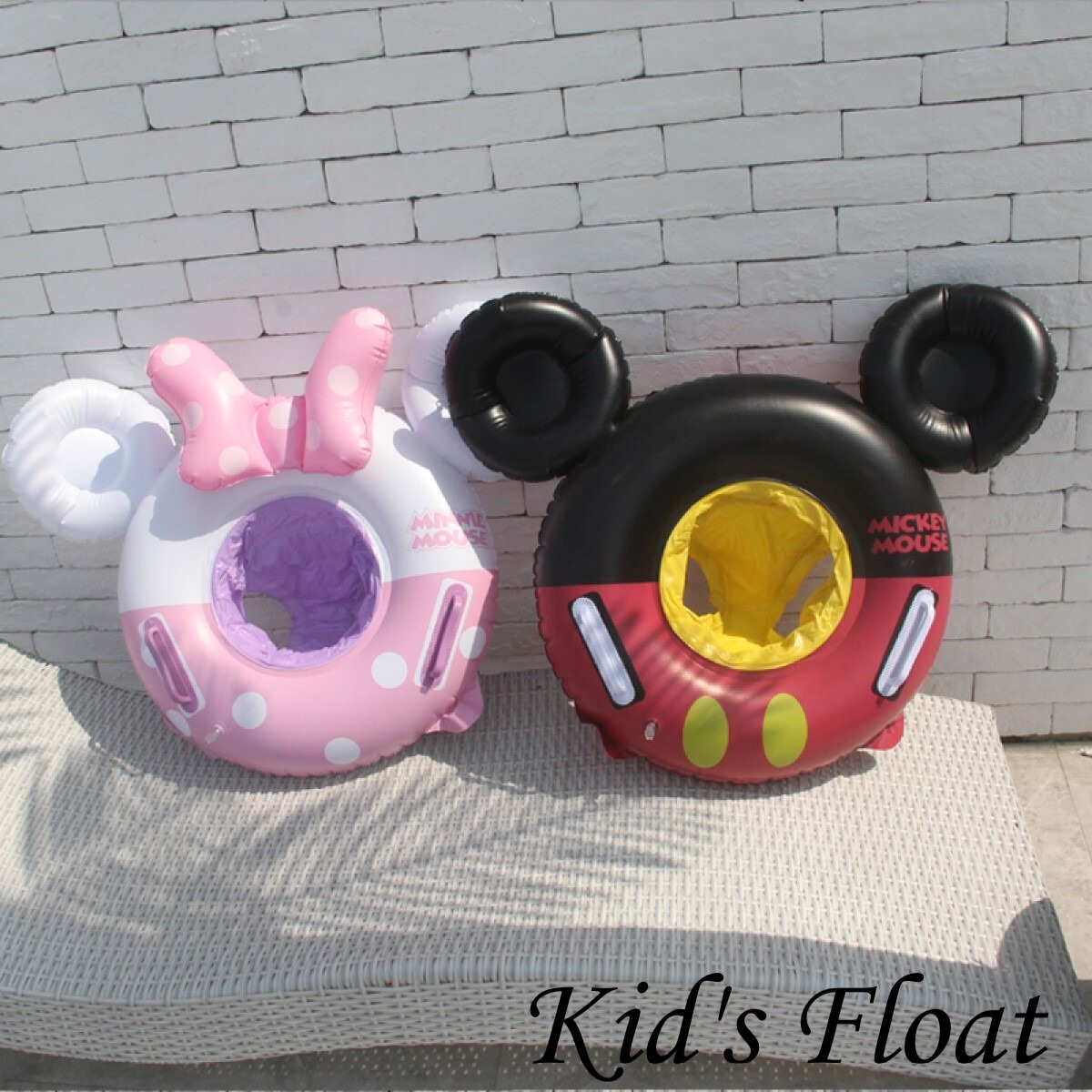 予約商品】浮き輪 子供用 浮具 流行り新型式 ミッキーマウスのデザイン 