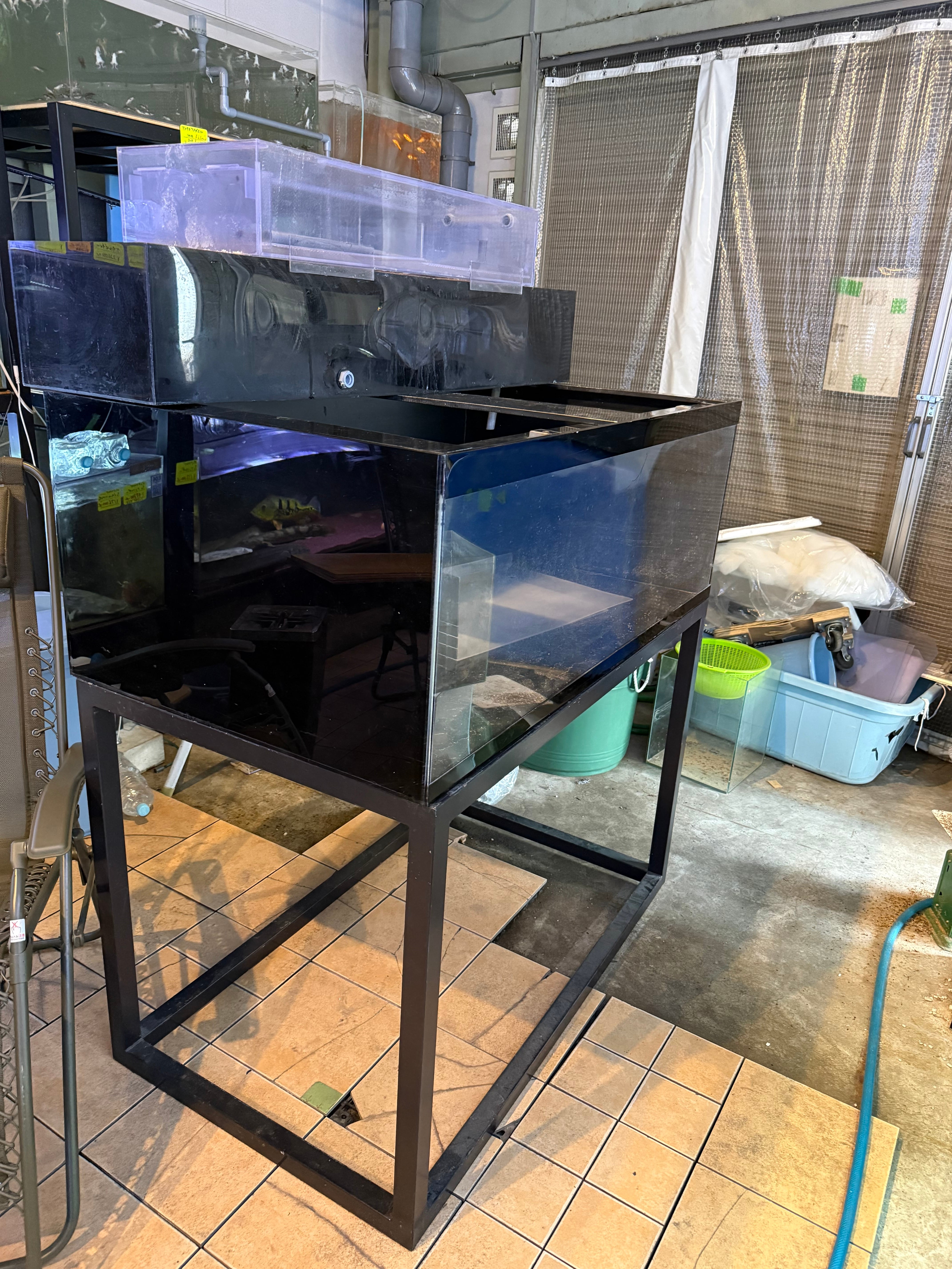 中古水槽 2000✖️900✖️600 カンテツ水槽セット | アクアショップ