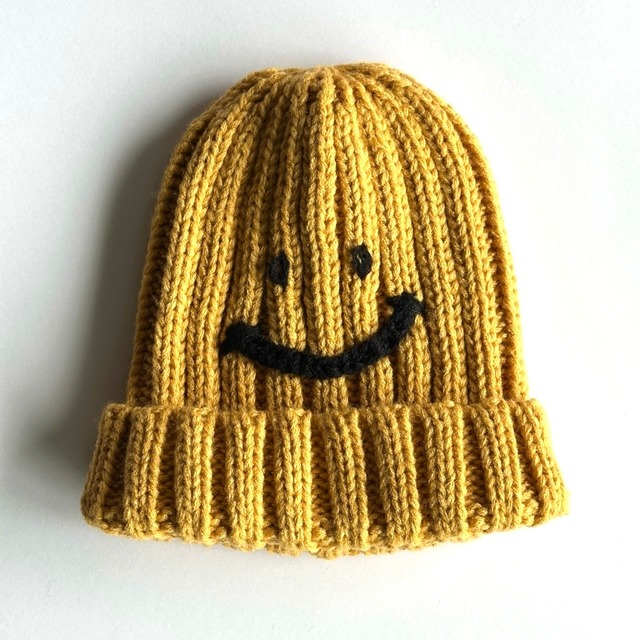 NeWo Smile Watch Cap【48-54cm】Mustard