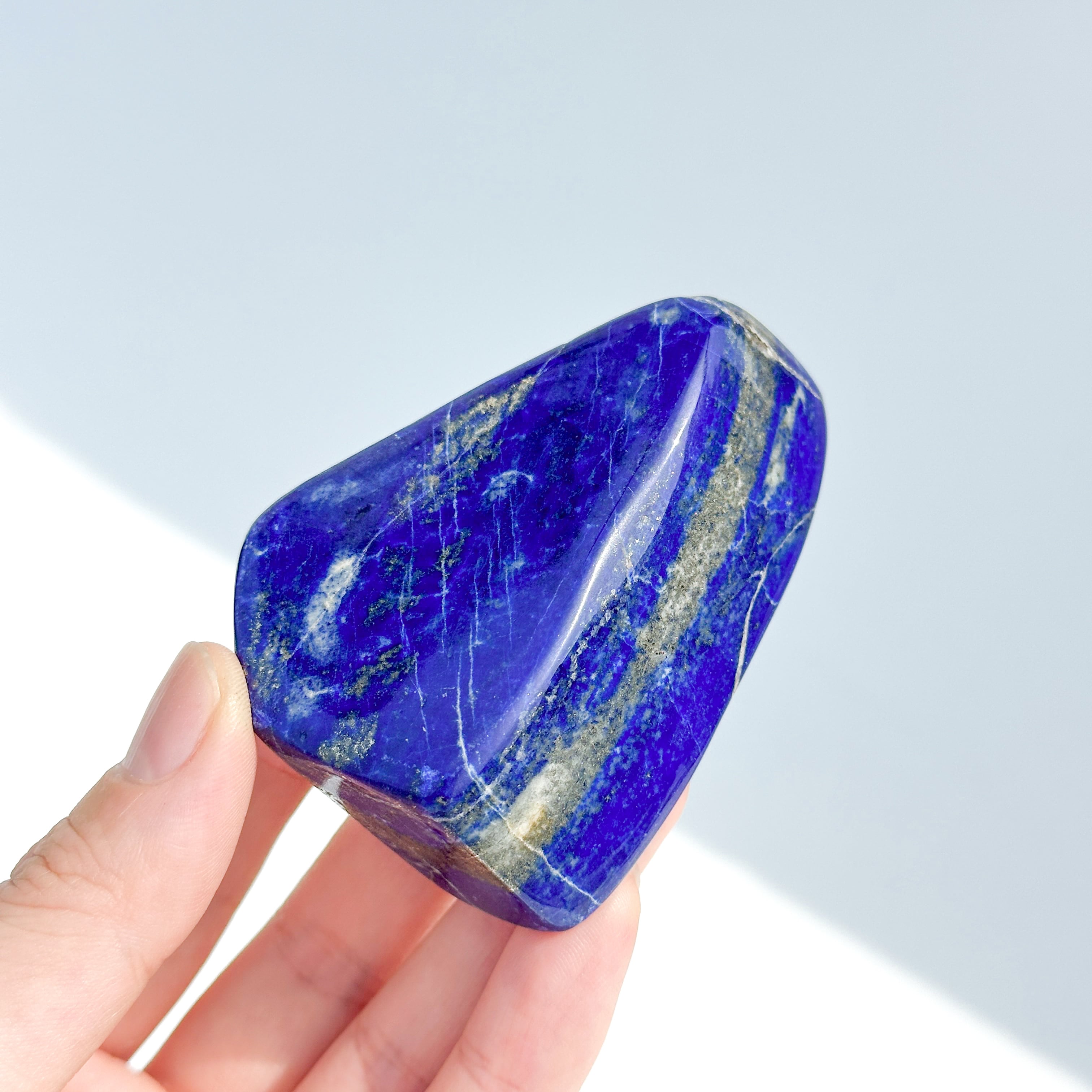 ラピスラズリ フリーフォーム 63◇ Lapis Lazuli ◇天然石・鉱物