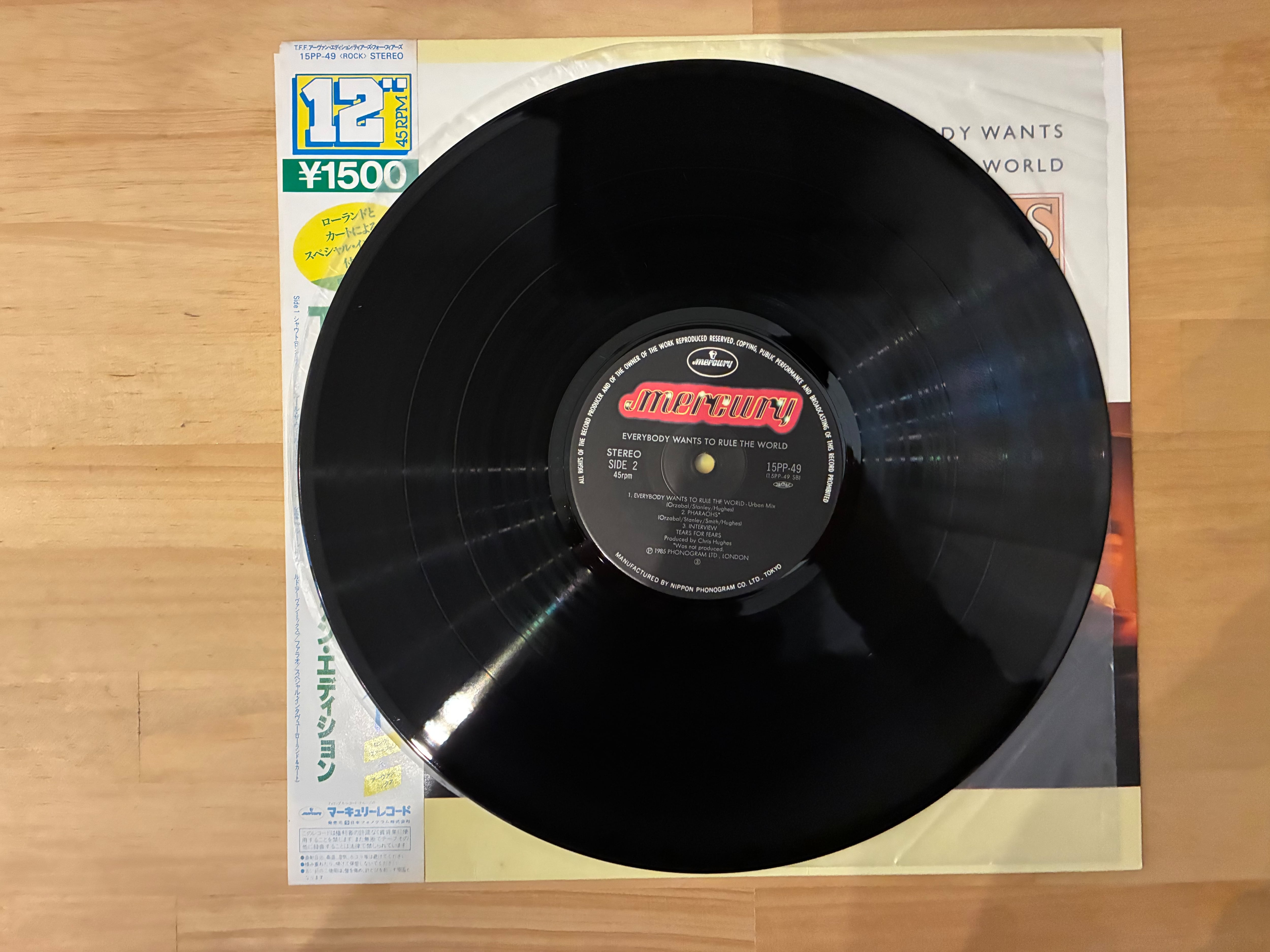 TEARS FOR FEARS / EVERYBODY WANTS TO RULE THE WORLD | sixteen