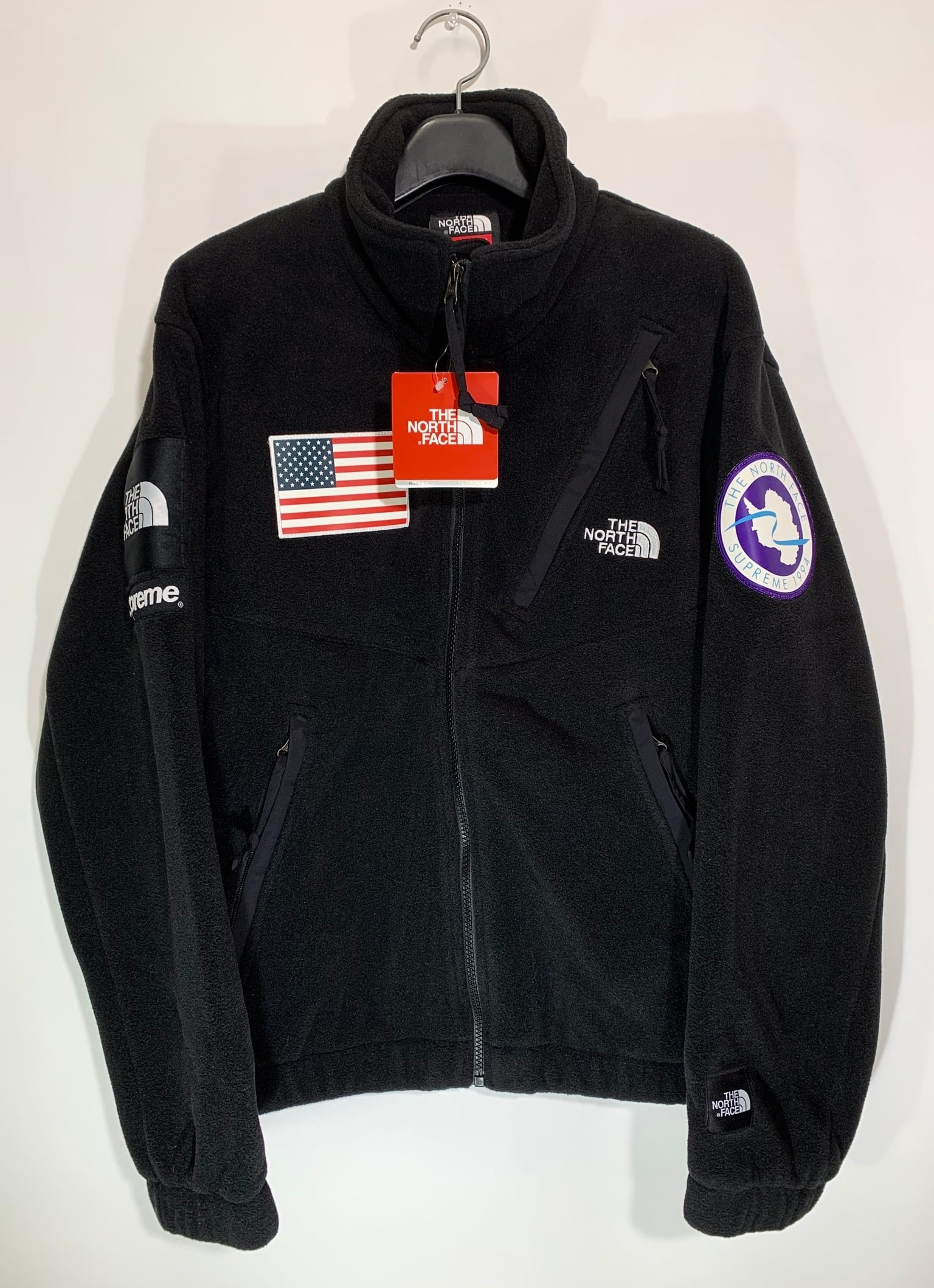 【限定コラボ】Supreme×The North Face シュプリーム×ザノースフェイス Trans Antarctica Expedition  Fleece Jacket/トランスアンタクティカエクスペディションフリースジャケット/ブラックS | CrocorO.coc powered by  ...