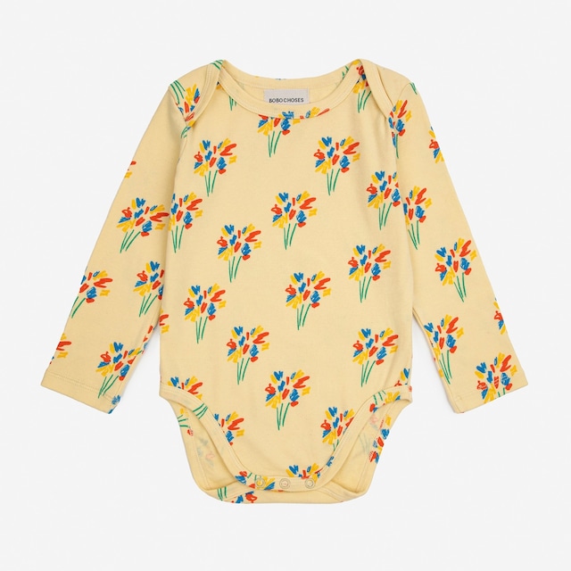 《BOBO CHOSES 2024SS》Long Sleeve Body / Fireworks all over / 9M