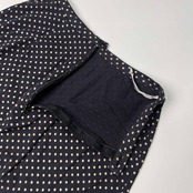 INGEBORG インゲボルグ ドット 水玉 コットン スカート /ブラック×ベージュ/ピンクハウス