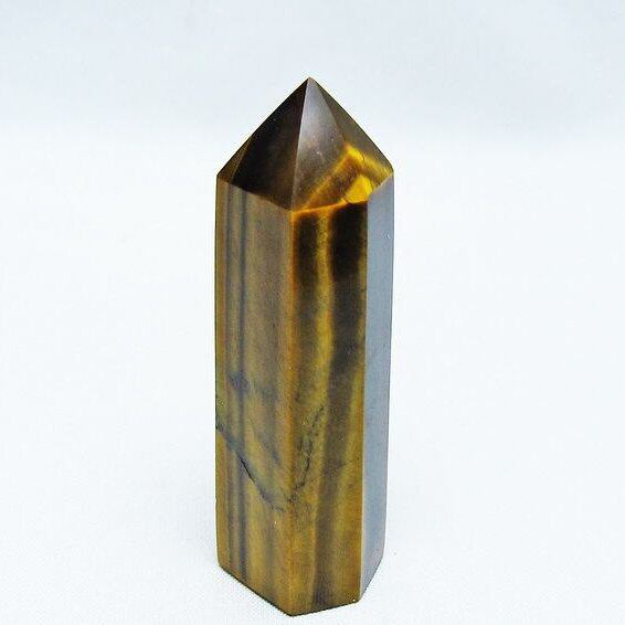 イエロータイガーアイ 六角柱 ポイント 一点物 142-9824