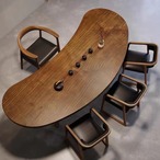 和モダン 茶テーブル 無垢材 天然木 茶道具 お茶セット 座卓 ローテーブル 和風 アジアン ダイニングテーブル 木製テーブル ナチュラル インテリア