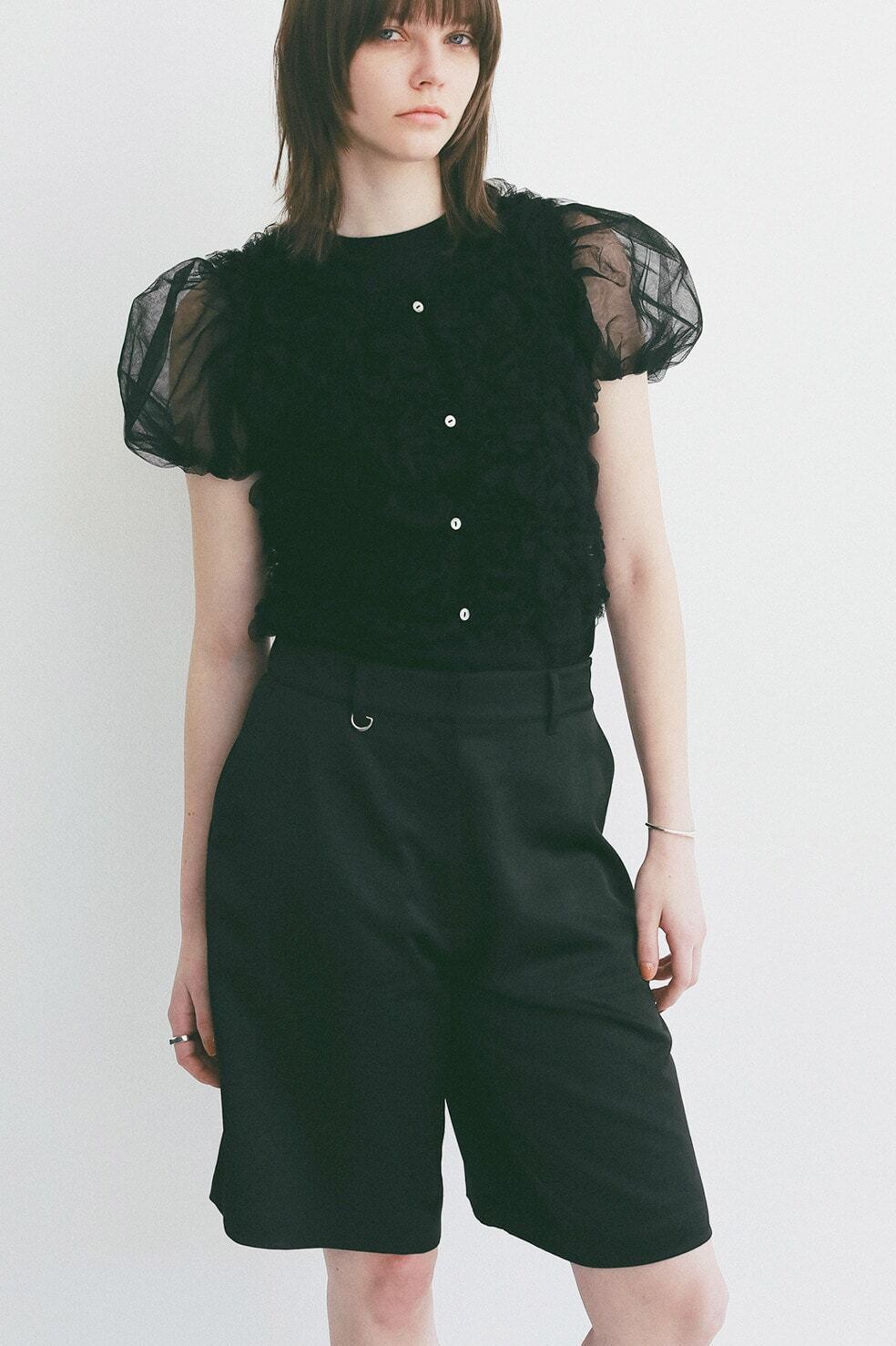 CLANE 2WAY ADJUST SATIN HALF PANTS | FLICKA ASHIYA