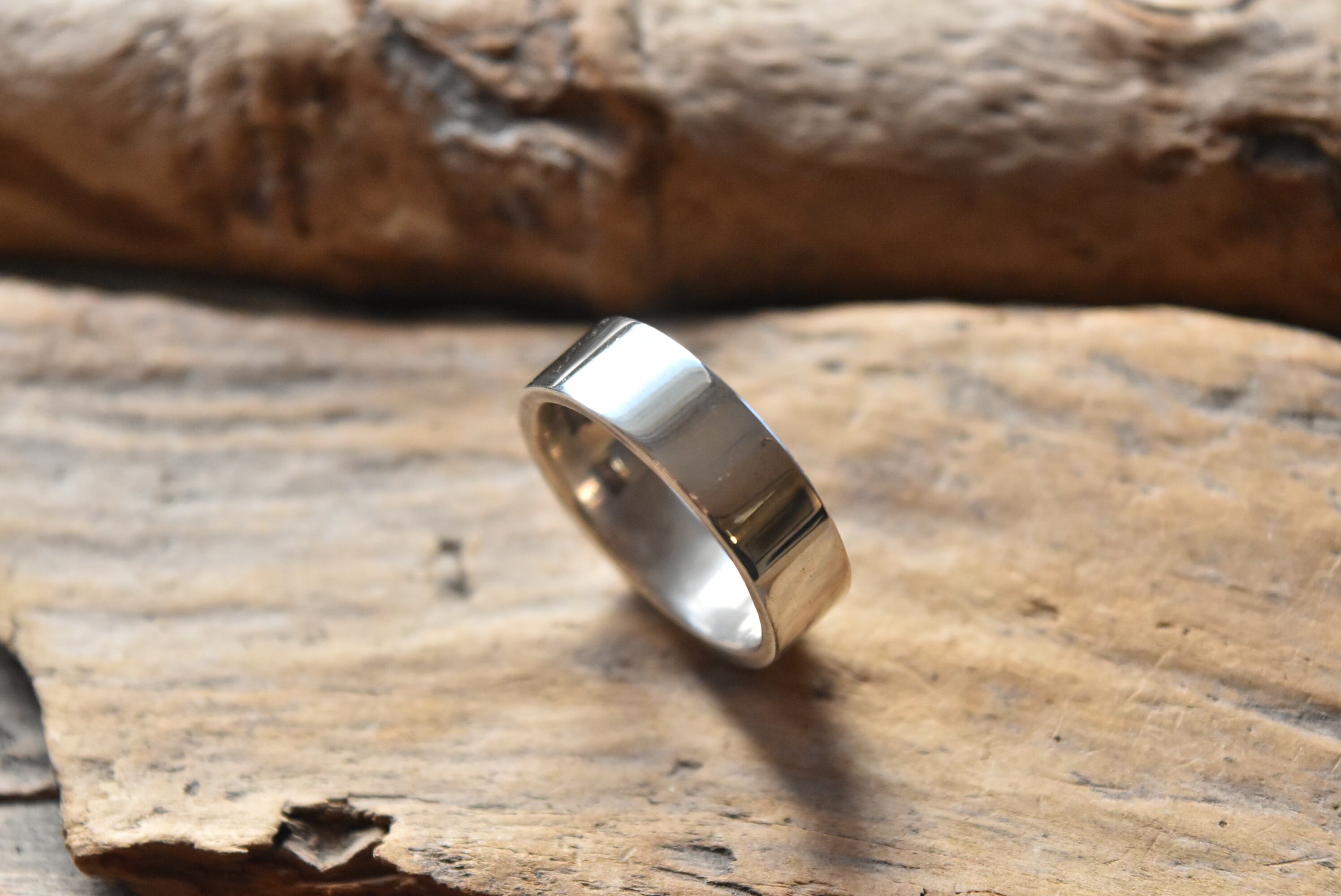FARWEST ファーウェスト　日本製　K18 平打バングル　シルバー925 平打ちシリーズ | FARWEST silver smith