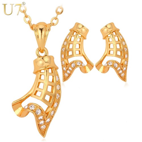 レディース ネックレス ピアス ジュエリーセット ビンテージ セット カラー クリア ラインストーン パーティー 80001918