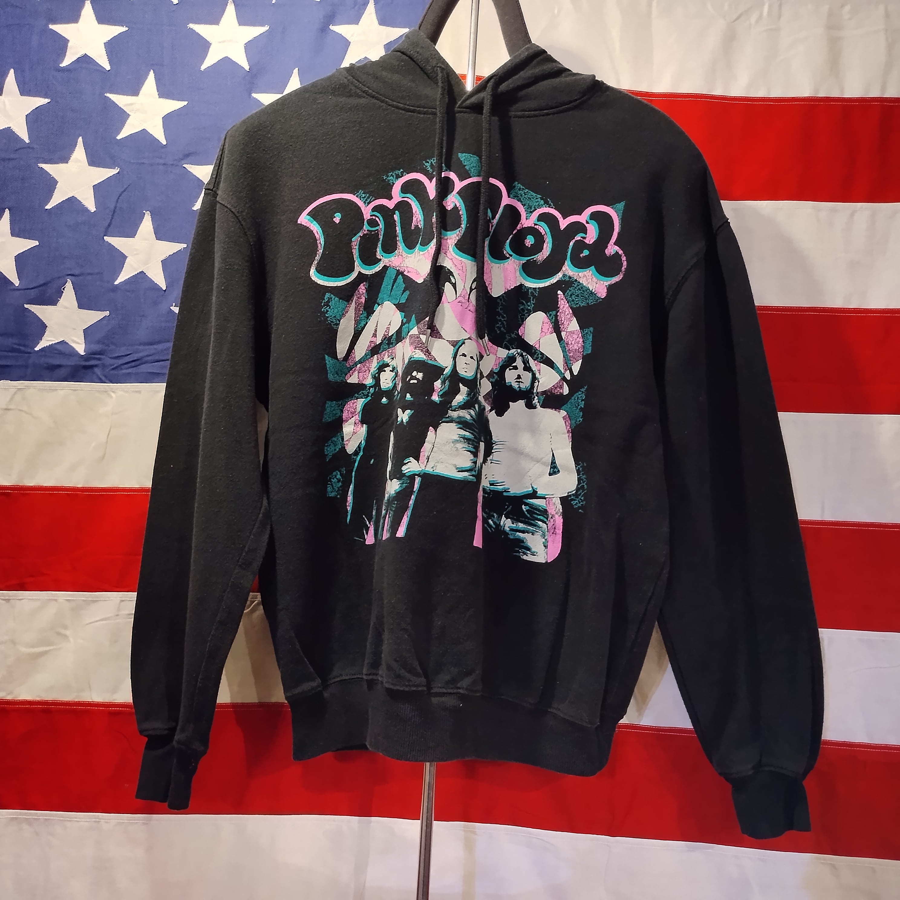 Used パーカー◆XS PINK FLOYD プルオーバー パーカー ブラック◆ヴィンテージ 古着 アメリカン